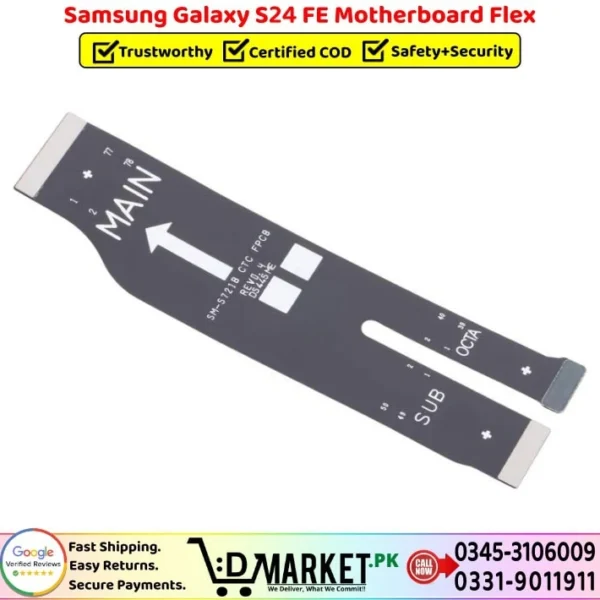 Samsung Galaxy S24 FE Motherboard Flex Price In Pakistan