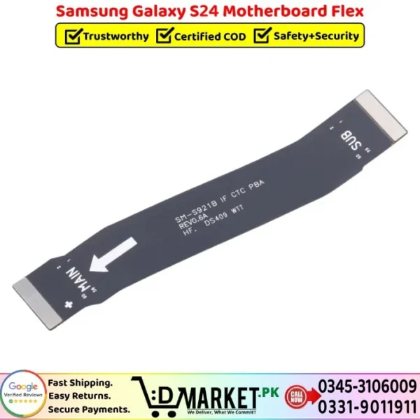 Samsung Galaxy S24 Motherboard Flex Price In Pakistan