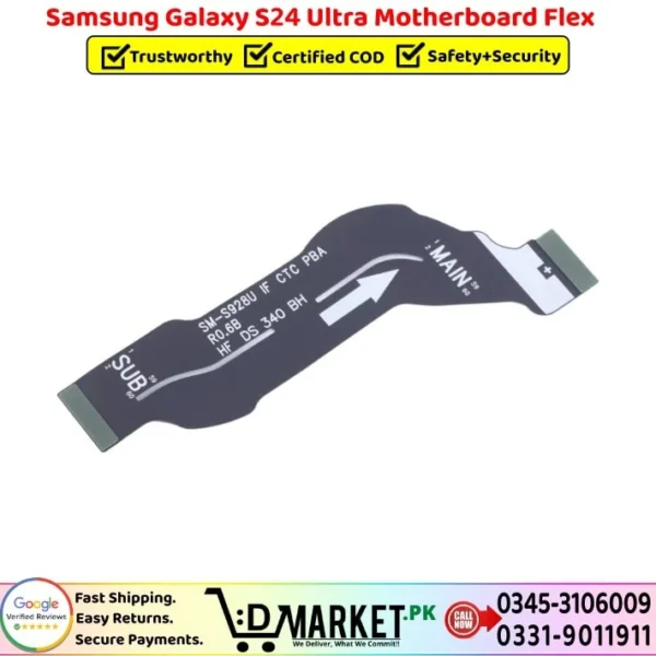 Samsung Galaxy S24 Ultra Motherboard Flex Price In Pakistan