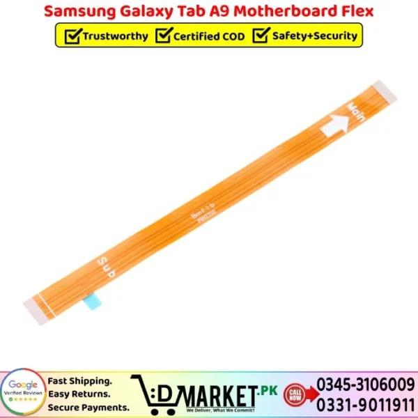 Samsung Galaxy Tab A9 Motherboard Flex Price In Pakistan