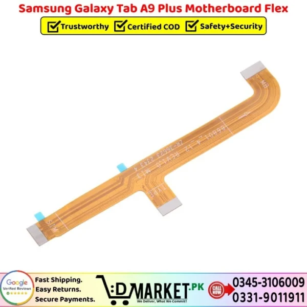 Samsung Galaxy Tab A9 Plus Motherboard Flex Price In Pakistan