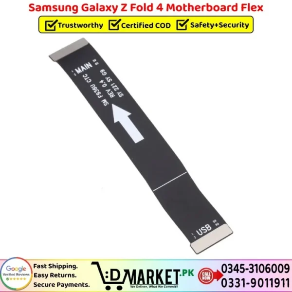 Samsung Galaxy Z Fold 4 Motherboard Flex Price In Pakistan
