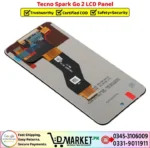 Tecno Spark Go 2 LCD Panel Price In Pakistan