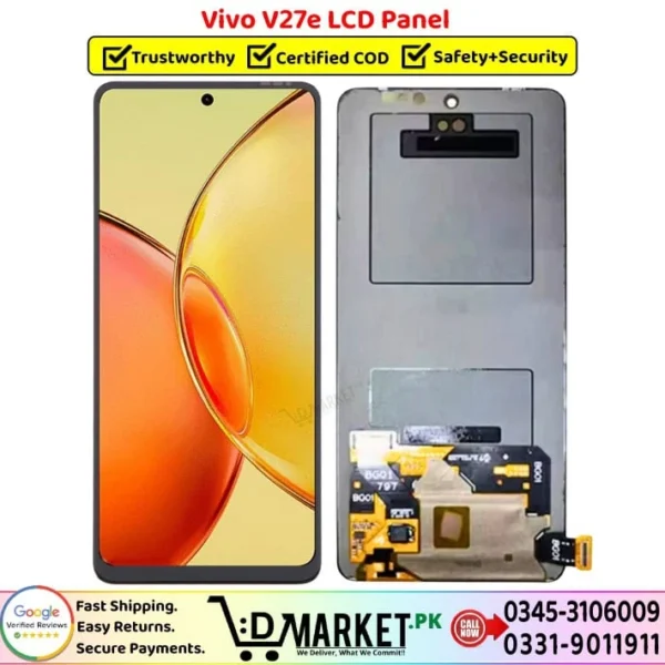 Vivo V27e LCD Panel Price In Pakistan
