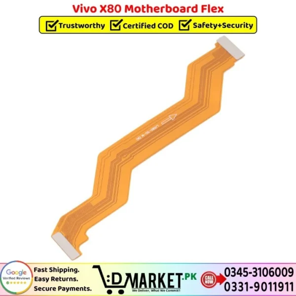 Vivo X80 Motherboard Flex Price In Pakistan