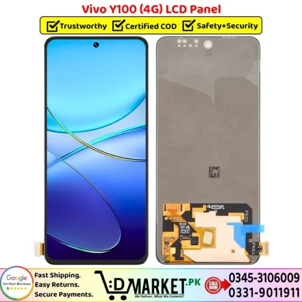 Vivo Y100 4G LCD Panel Price In Pakistan
