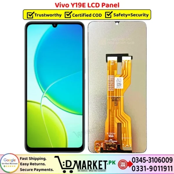 Vivo Y19E LCD Panel Price In Pakistan