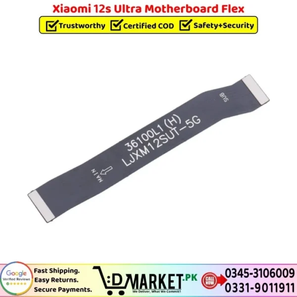 Xiaomi 12s Ultra Motherboard Flex Price In Pakistan