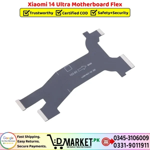 Xiaomi 14 Ultra Motherboard Flex Price In Pakistan