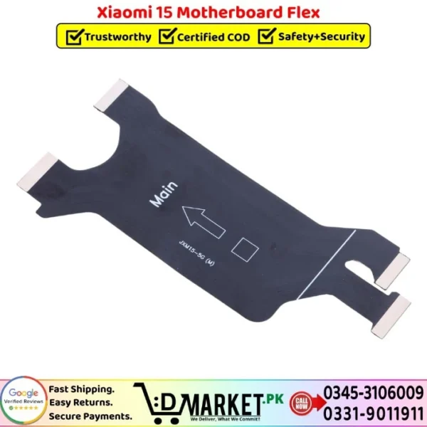 Xiaomi 15 Motherboard Flex Price In Pakistan
