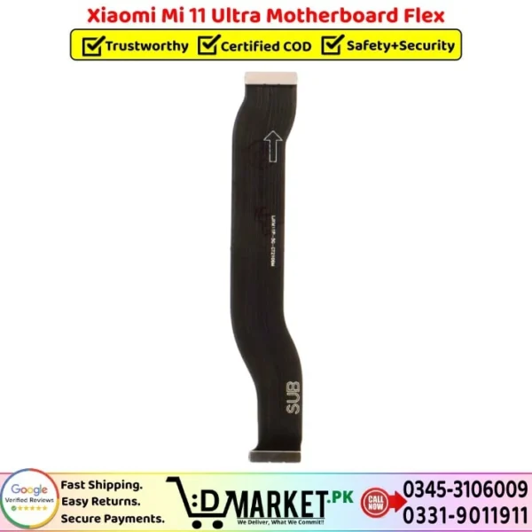 Xiaomi Mi 11 Ultra Motherboard Flex Price In Pakistan