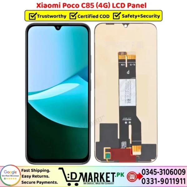 Xiaomi Poco C85 4G LCD Panel Price In Pakistan