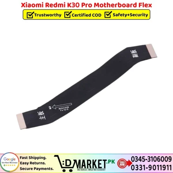 Xiaomi Redmi K30 Pro Motherboard Flex Price In Pakistan