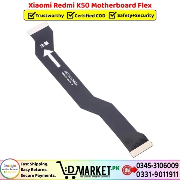 Xiaomi Redmi K50 Motherboard Flex Price In Pakistan