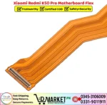 Xiaomi Redmi K50 Pro Motherboard Flex Price In Pakistan