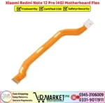 Xiaomi Redmi Note 12 Pro 4G Motherboard Flex - Image 2