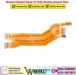 Xiaomi Redmi Note 13 4G Motherboard Flex Price In Pakistan
