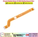 Xiaomi Redmi Note 13 5G Motherboard Flex Price In Pakistan