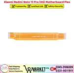 Xiaomi Redmi Note 13 Pro 4G Motherboard Flex Price In Pakistan