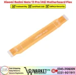 Xiaomi Redmi Note 13 Pro 4G Motherboard Flex Price In Pakistan
