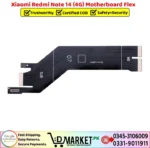 Xiaomi Redmi Note 14 4G Motherboard Flex Price In Pakistan