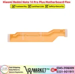 Xiaomi Redmi Note 14 Pro Plus Motherboard Flex Price In Pakistan