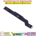 Xiaomi Redmi Note 6 Pro Motherboard Flex Price In Pakistan