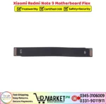 Xiaomi Redmi Note 9 Motherboard Flex Price In Pakistan