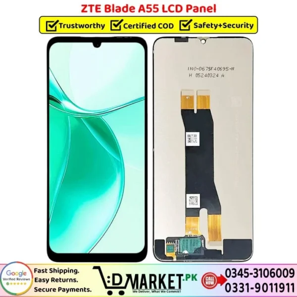 ZTE Blade A55 LCD Panel Price In Pakistan