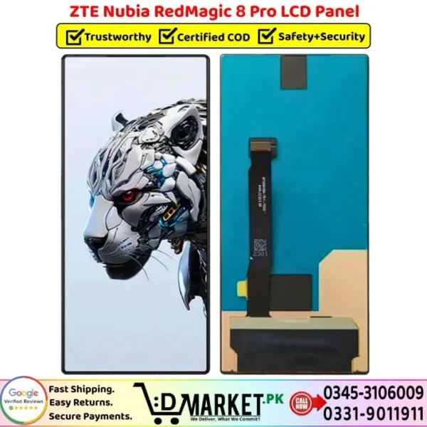 ZTE Nubia RedMagic 8 Pro LCD Panel Price In Pakistan