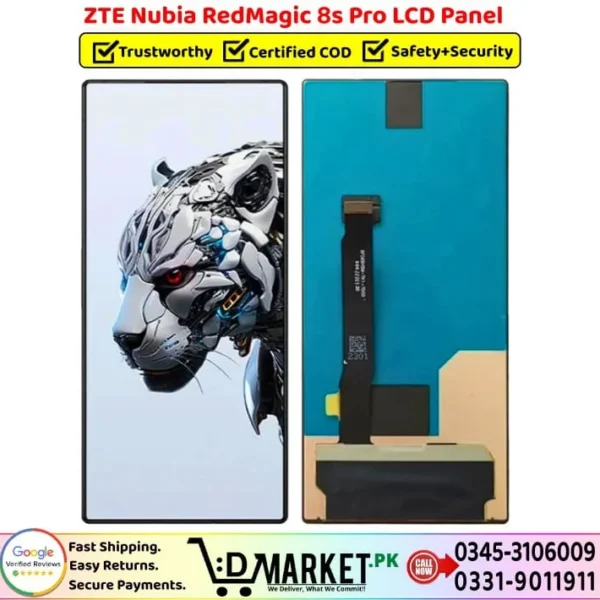 ZTE Nubia RedMagic 8s Pro LCD Panel Price In Pakistan