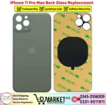 iPhone 11 Pro Max Back Glass Price In Pakistan