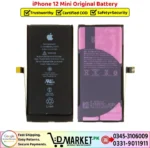 iPhone 12 Mini Original Battery Price In Pakistan