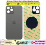 iPhone 12 Pro Back Glass Price In Pakistan