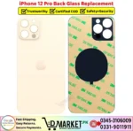 iPhone 12 Pro Back Glass - Image 2