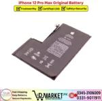 iPhone 12 Pro Max Original Battery Price In Pakistan