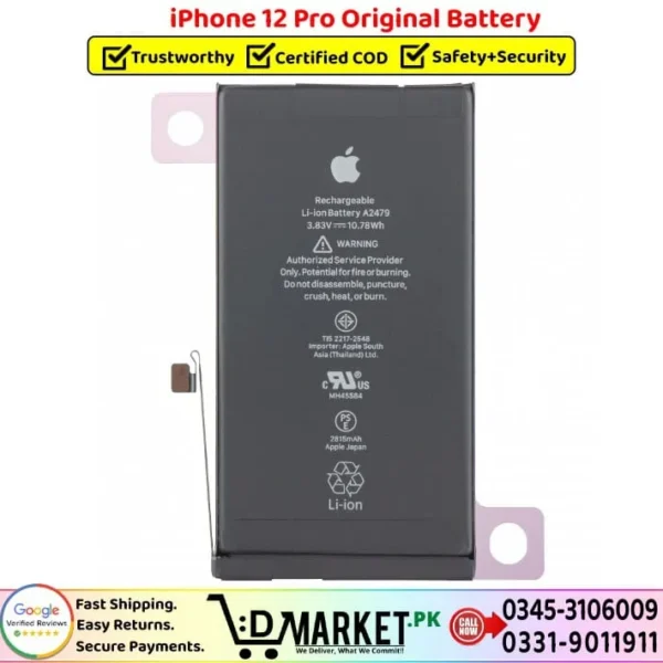 iPhone 12 Pro Original Battery Price In Pakistan