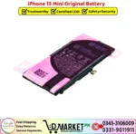 iPhone 13 Mini Original Battery Price In Pakistan