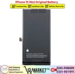 iPhone 13 Mini Original Battery Price In Pakistan