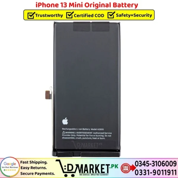iPhone 13 Mini Original Battery Price In Pakistan