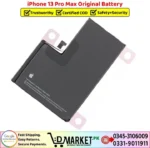 iPhone 13 Pro Max Original Battery Price In Pakistan