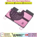 iPhone 13 Pro Max Original Battery Price In Pakistan