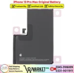 iPhone 13 Pro Max Original Battery Price In Pakistan