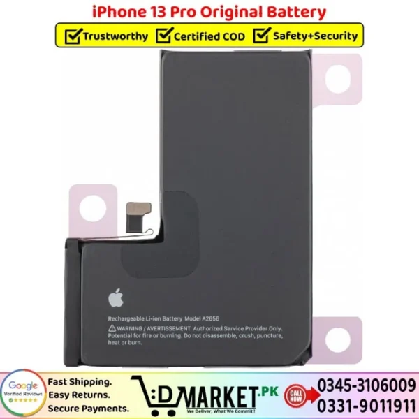 iPhone 13 Pro Original Battery Price In Pakistan