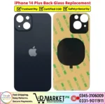 iPhone 14 Plus Back Glass Price In Pakistan