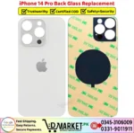 iPhone 14 Pro Back Glass Price In Pakistan