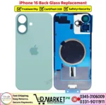 iPhone 16 Back Glass Price In Pakistan