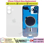 iPhone 16 Back Glass Price In Pakistan