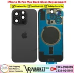 iPhone 16 Pro Max Back Glass Price In Pakistan