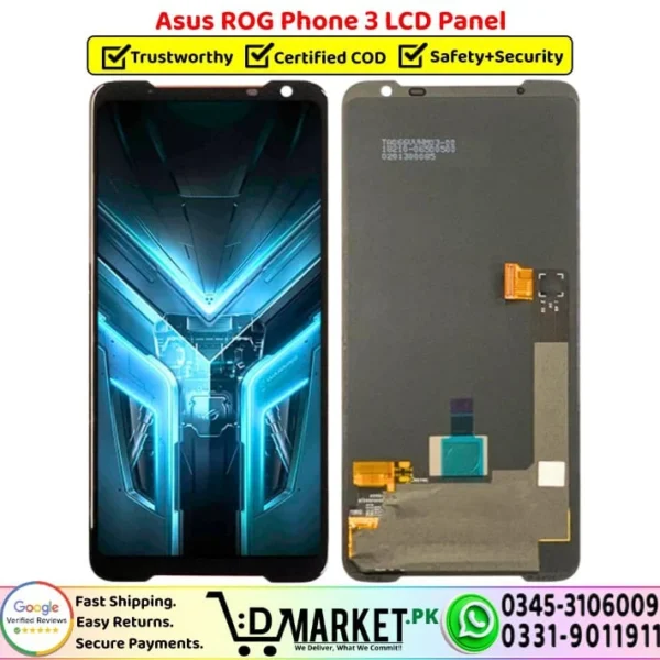 Asus ROG Phone 3 LCD Panel Price In Pakistan